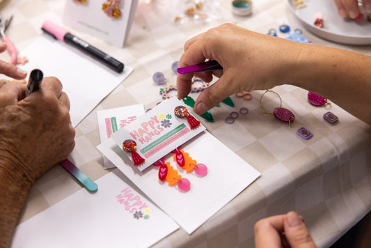 Earring Making Workshop Saturday - 15th November Prospect 10.30am
